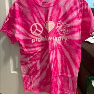 Kids Pink Tie-Dye T-Shirt